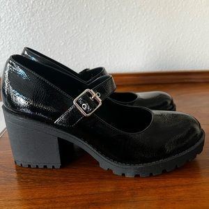 NEW Dirty Laundry Patent Black Mary Jane - size 9